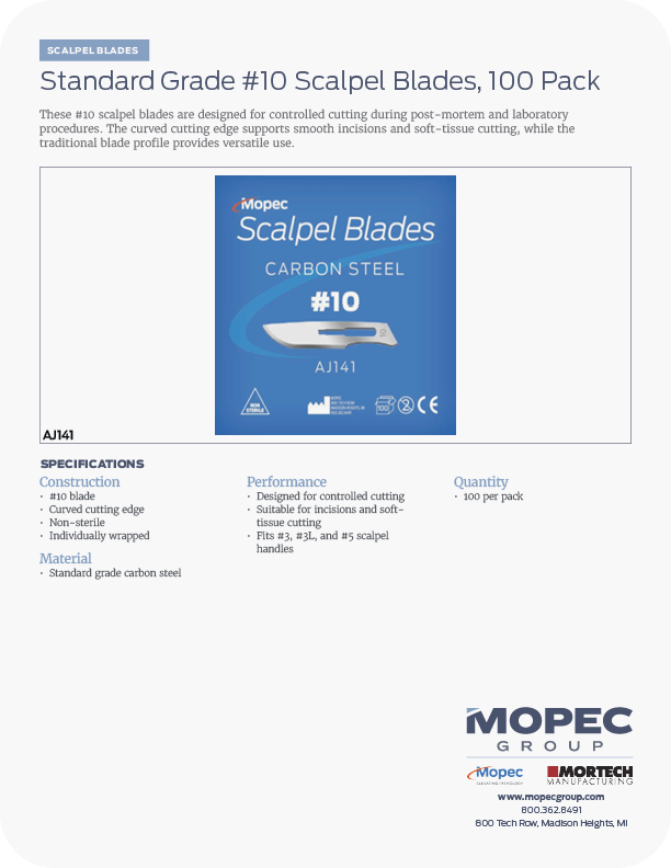 Spec Sheet