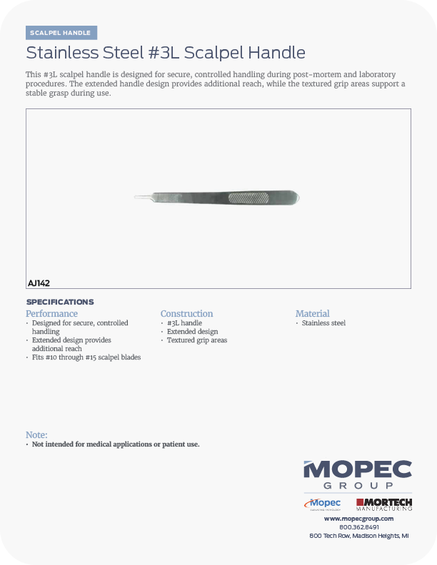 Spec Sheet