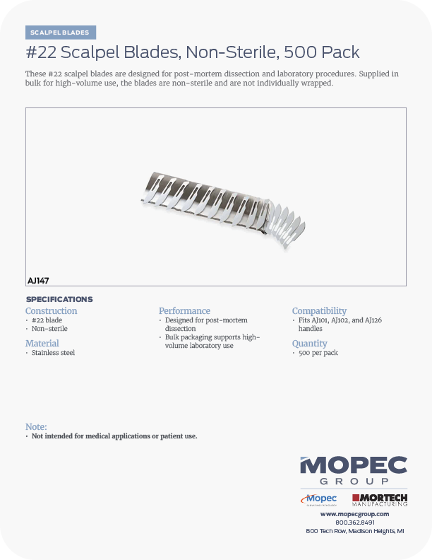 Spec Sheet
