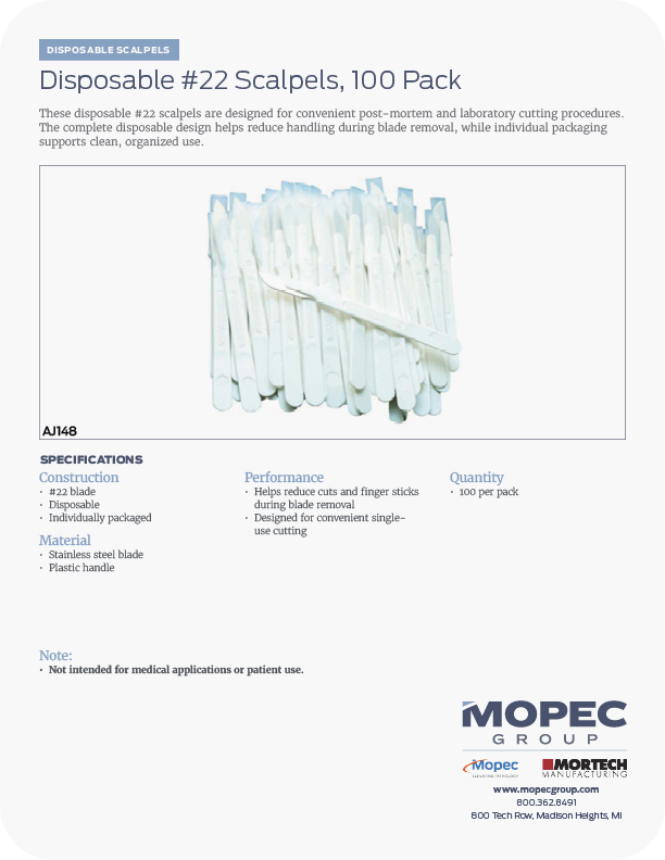 Spec Sheet