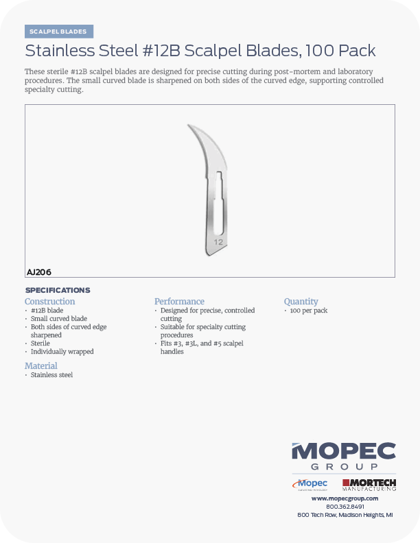 Spec Sheet