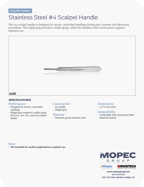 Spec Sheet
