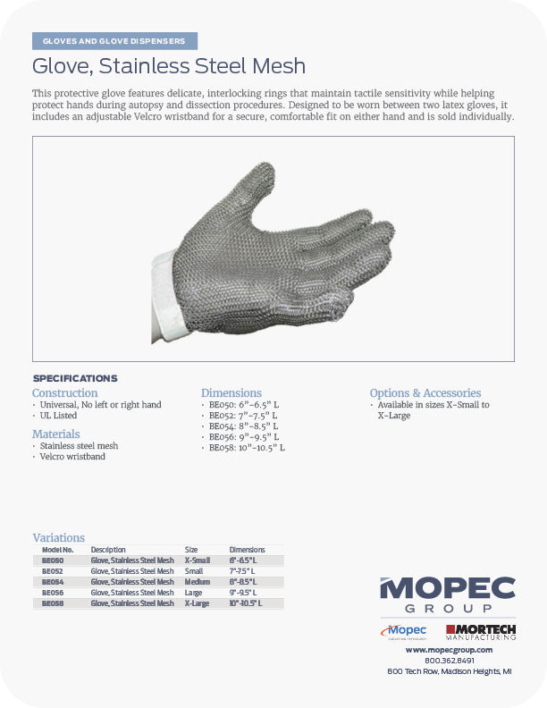 Spec Sheet