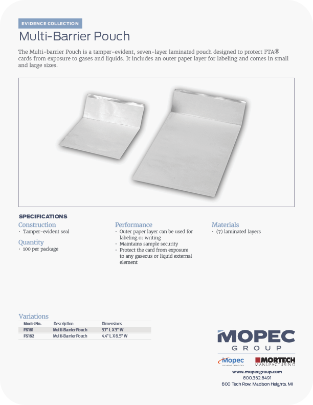 Spec Sheet