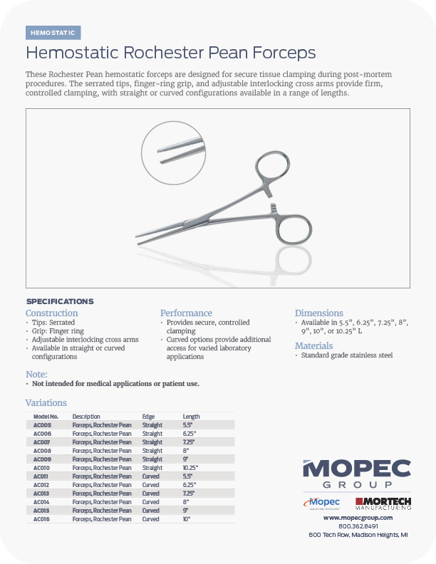 Spec Sheet