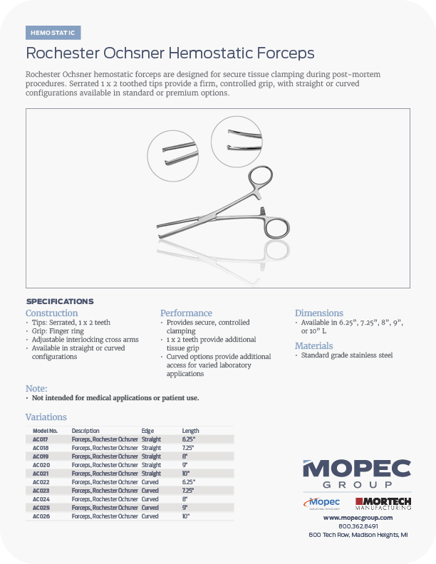 Spec Sheet